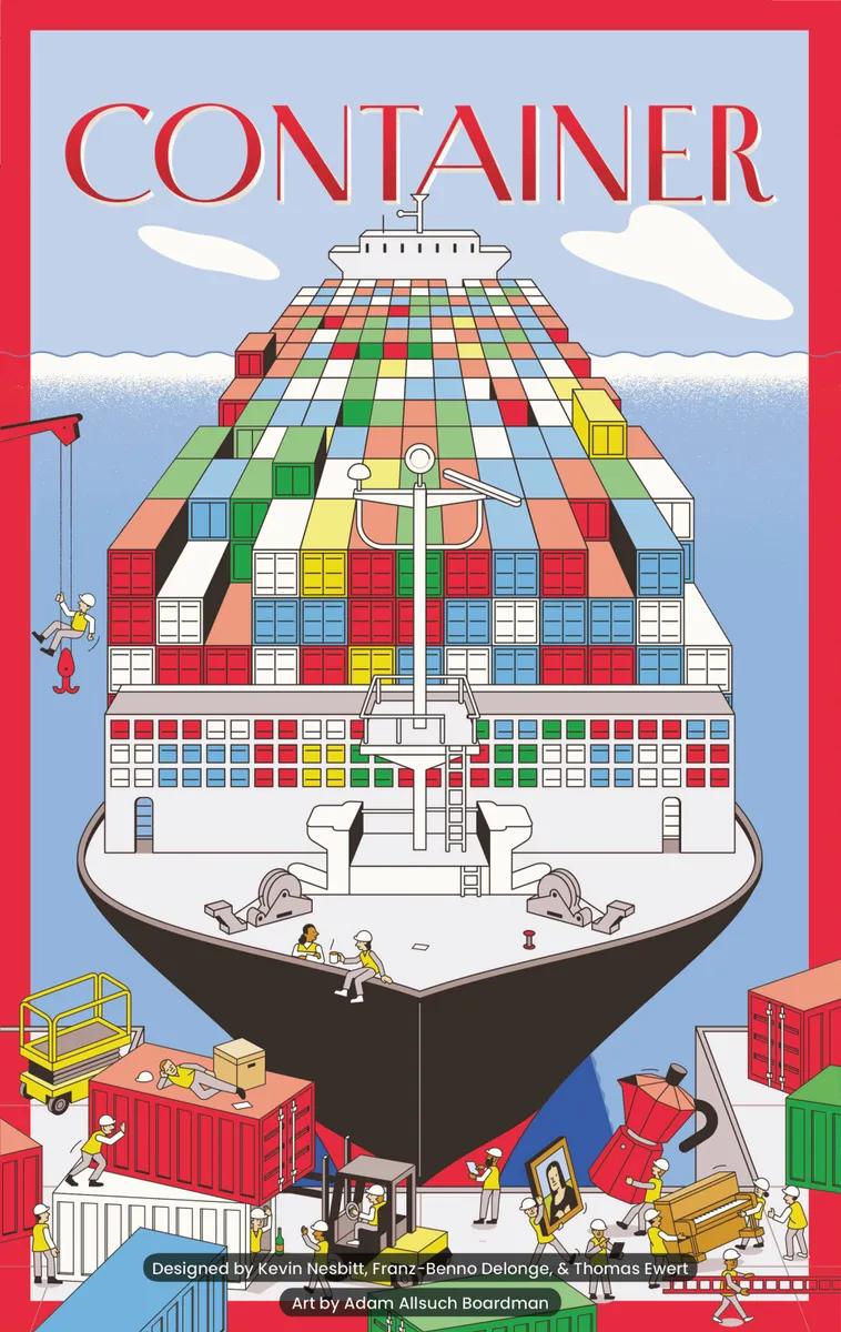 Container Standard Edition, Kickstarter, English Board Game